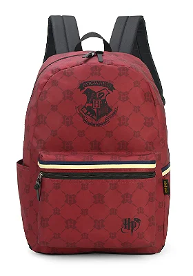 MOCHILA DE COSTA HARRY POTTER HOGWARTS VINHO - LUXCEL