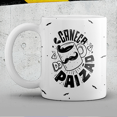 CANECA DE LOUÇA DO PAIZÃOPERSONALIZADA