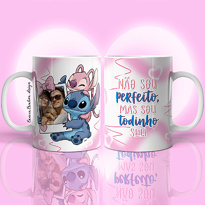 CANECA DE LOUÇA NÃO SOU PERFEITO MAS SOU TODINHO SEU PERSONALIZADO