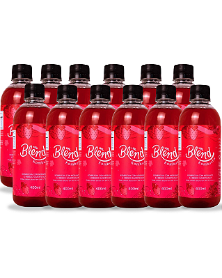 Combo Energia Natural – Morango com Hibisco (12 x 400ml)