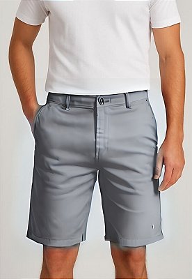 Bermuda Chino Modaclub Cinza