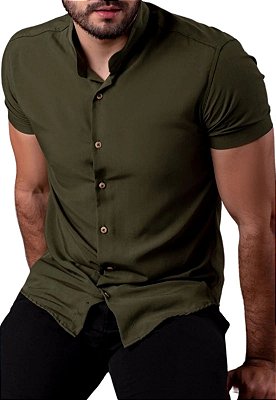 Camisa Gola Padre Moda Clube Verde