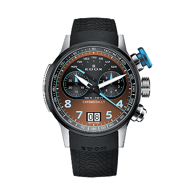 Edox Chronorally SuperBike Titânio