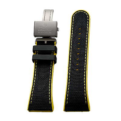 Tutima Glashütte Pulseira Híbrida (Seven Seas Titânio 44mm)