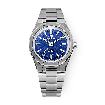 Nivada Grenchen F77 Titanium Lapis Lazuli