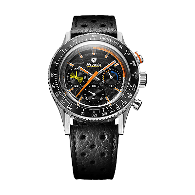 Nivada Grenchen Chronoking Mecaquartz Racing Carbon