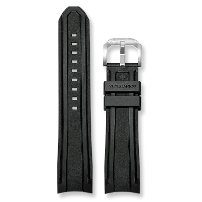 Pulseira Borracha Integrada 22mm (Nereide 42 e Ultraleggero 42)