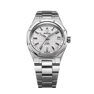 Nivada Grenchen F77 Mark II Branco