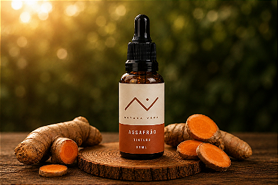 Tintura de Açafrão 30ml - Natura Veda