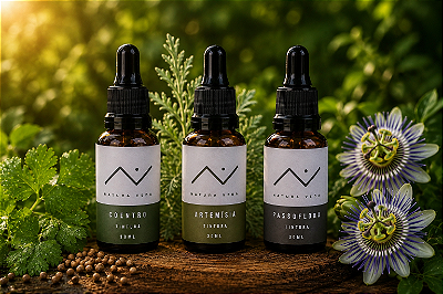 Kit Serenidade - Natura Veda - 3 Tinturas 30ml