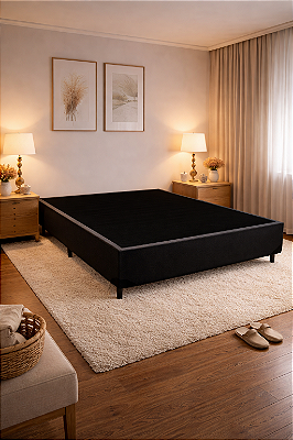 Base Box Casal reforçada 138x188x40