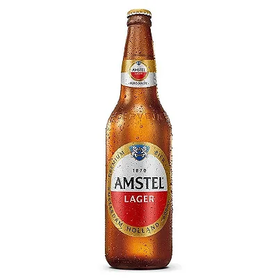 Cerveja Amstel Lager Garrafa 600ml