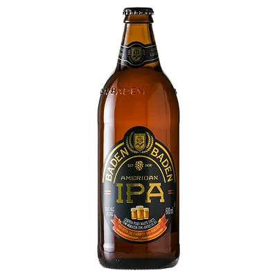Cerveja American IPA Puro Malte Baden Baden Garrafa 600ml