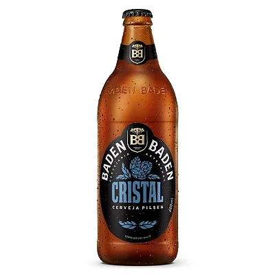 Cerveja Pilsen Puro Malte Cristal Baden Baden Garrafa 600ml