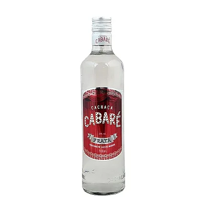 Cachaça Cabaré Prata 700ml