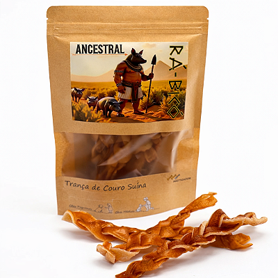 Trança de Couro Suína