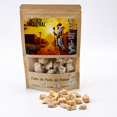 Cubo de Peito de Frango - Liofilizado
