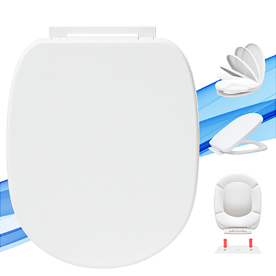 Assento Sanitário Soft Close E Retira Fácil Para Vaso Sabatini Icasa 1.6gpf 6.0lpf