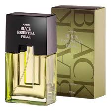Colônia Black Essential Real Avon Masculino 100 ml