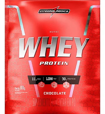 Whey Hipercalórico 100% Pure Pouch 900g Chocolate - Integralmédica