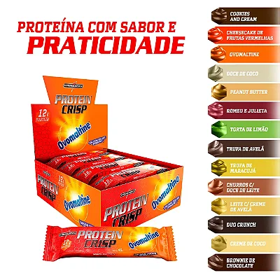 Protein Crisp Bar Ovomaltine 12 Un Integralmedica