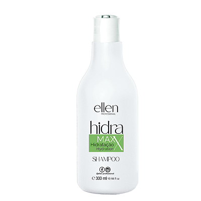 Shampoo Hidratação MAXX ellen Professiona - 300ml