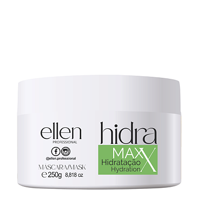 Máscara de hidratação MAXX ellen Professional 300g