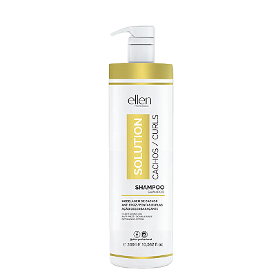 Shampoo Solution Pro cachos ellen Professional - 300ml
