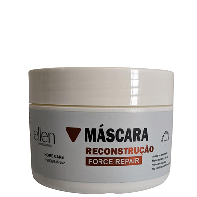 Máscara de reconstrução Force Repair ellen professional - 280g