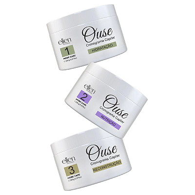 Cronograma capilar Ouse ellen Professional - 840g