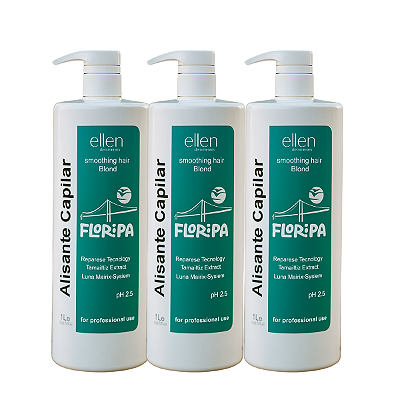 Combo Reestruturação Orgânica Floripa ellen Professional - 3 L