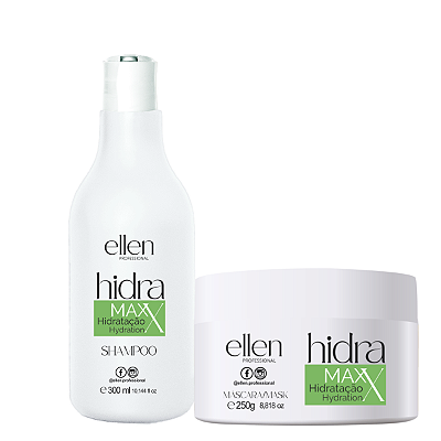 Kit Hidratação MAXX ellen Professional - 600g