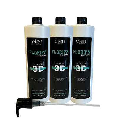 Combo Reestruturação Orgânica Floripa Terapy ellen Professional - 3 L