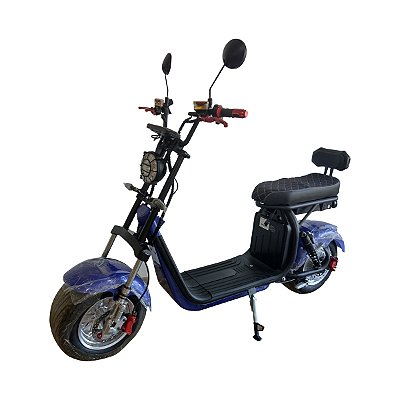 Scooter Elétrica X11 com Motor 2000w Lítio 60V 21AH - Roxa