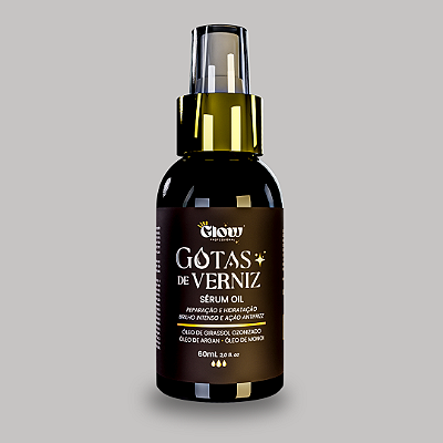 Serum Óleo Gotas de Verniz 60ml - Alto Brilho | Lisa Glow Professional