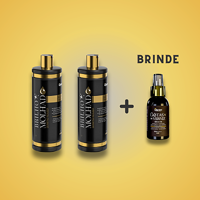 2 Definitivas 1L + Óleo Gotas de Verniz | Lisa Glow Professional