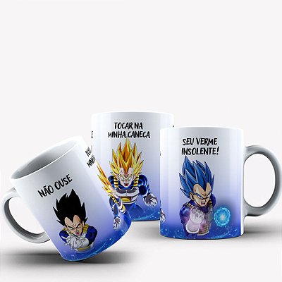 Caneca de Porcelana Anime Dragon Ball Z 325ml