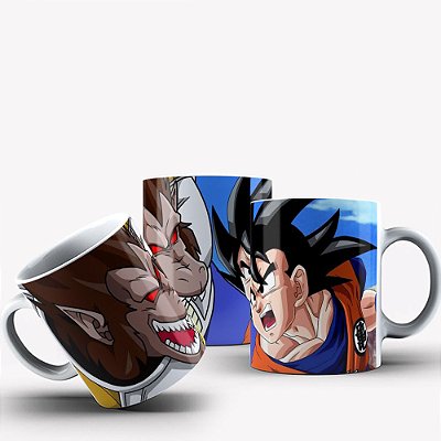 Caneca de Porcelana Anime Dragon Ball Z 325ml