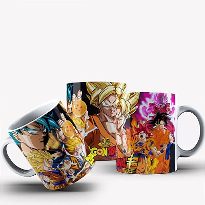 Caneca de Porcelana Anime Dragon Ball Z 325ml