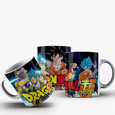 Caneca de Porcelana Anime Dragon Ball Z 325ml