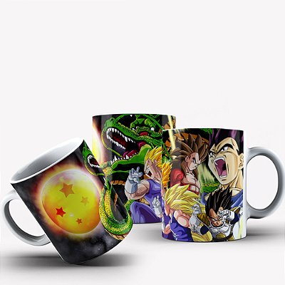 Caneca de Porcelana Anime Dragon Ball Z 325ml