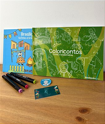 Kit Coloricontos + Brasiligudes