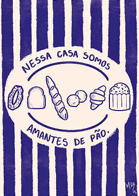 Pôster Pão A4