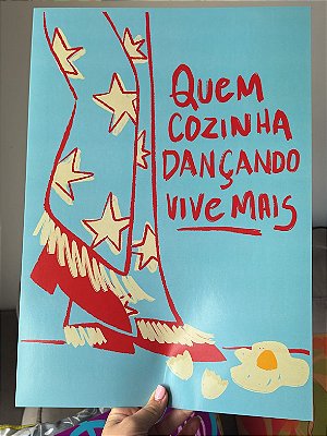 Pôster Cozinha Dançando