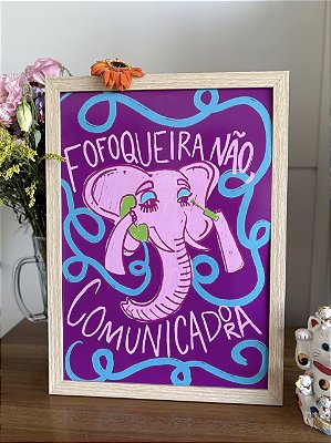Quadro Comunicadora A3