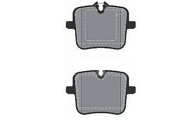 Pastilha de Freio Ceramica Traseira BMW X5 G05 X6 G06 X7 G07 - 34208092823 - 34216885187 - 34216885362
