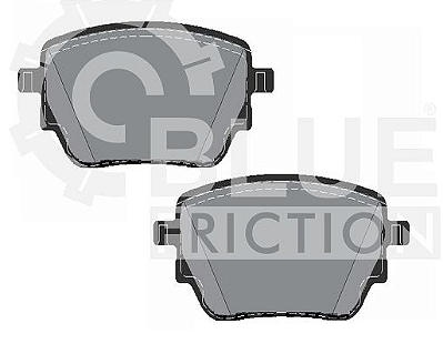 PASTILHA FREIO TRAS MERCEDES CLASS A B CLA GLA GLB A200 2019 2020 21 - 0004204502 - 0004207500 - 0004207700