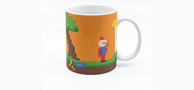 Caneca  Mario by Matheus Vieira
