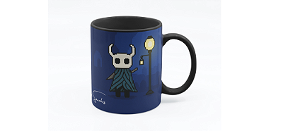 Caneca Hollow Knight by Gabriel Sanches