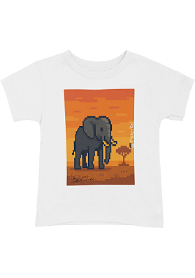 Camiseta Elefante by Claudio Roberto